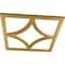 Ekena Millwork Statesman Architectural Grade PVC Pierced Ceiling Medallion, Gold, 36"OD x 23"ID x 1"P CMPP36X36STSGO - alternate 4